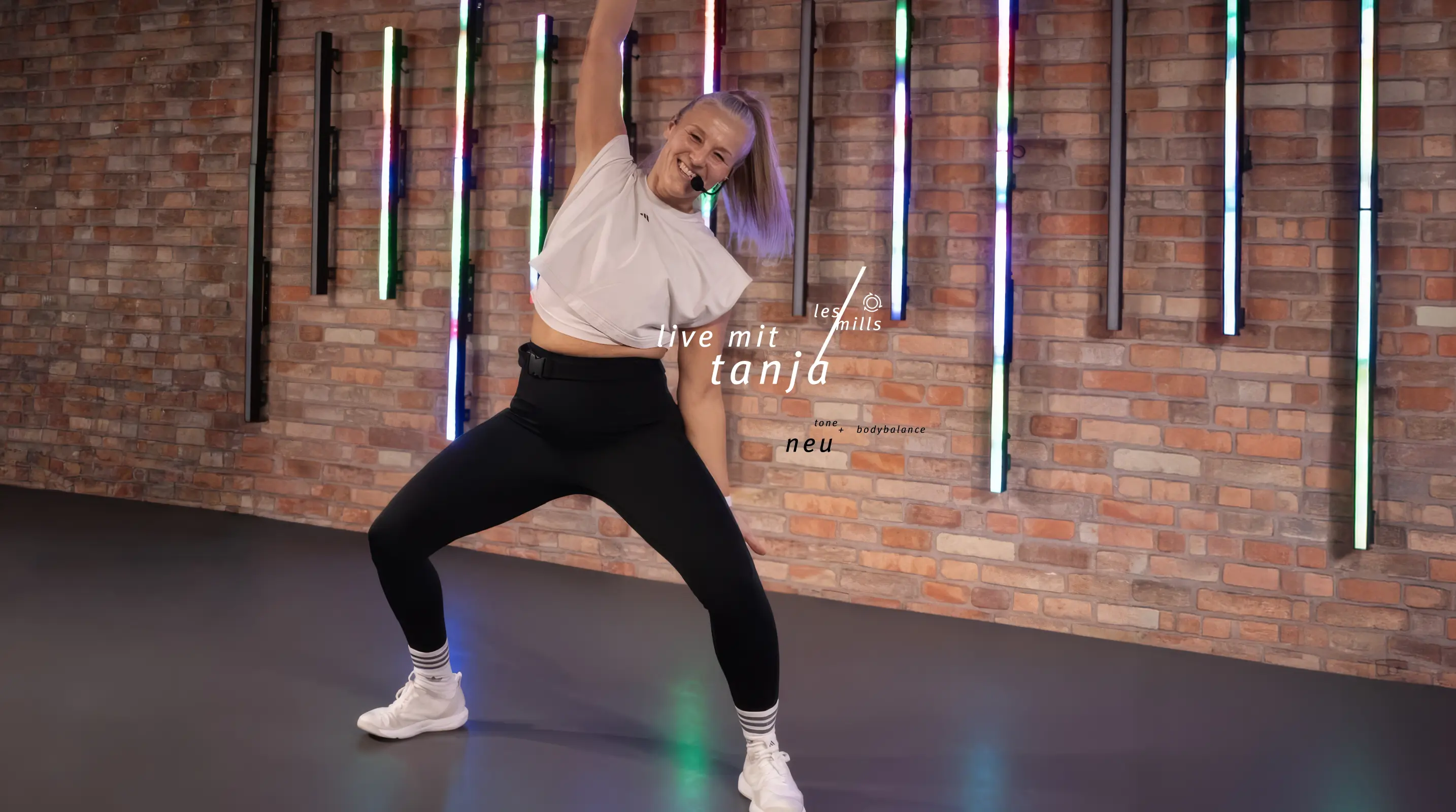 Die neuen Les Mills live Kursstunden mit Tanja: Les Mills tone + BODYBALANCE